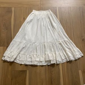 Midi flowy skirt